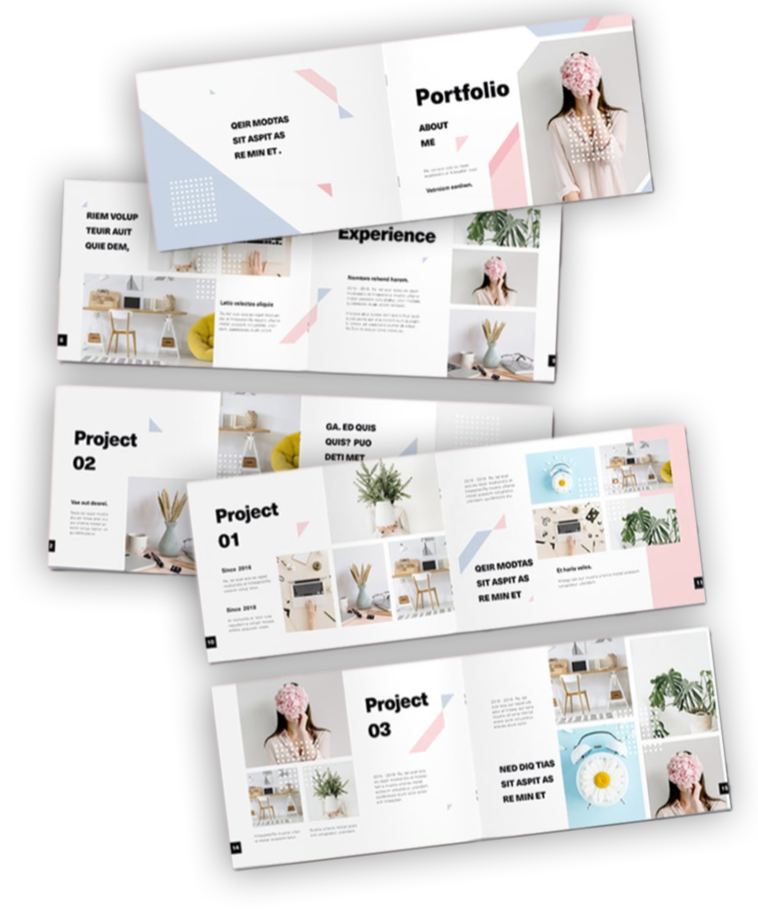 portfolio page design