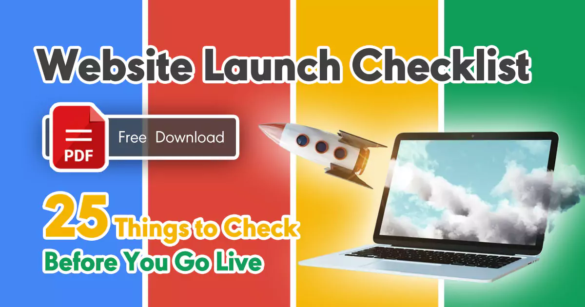 website launch checklist